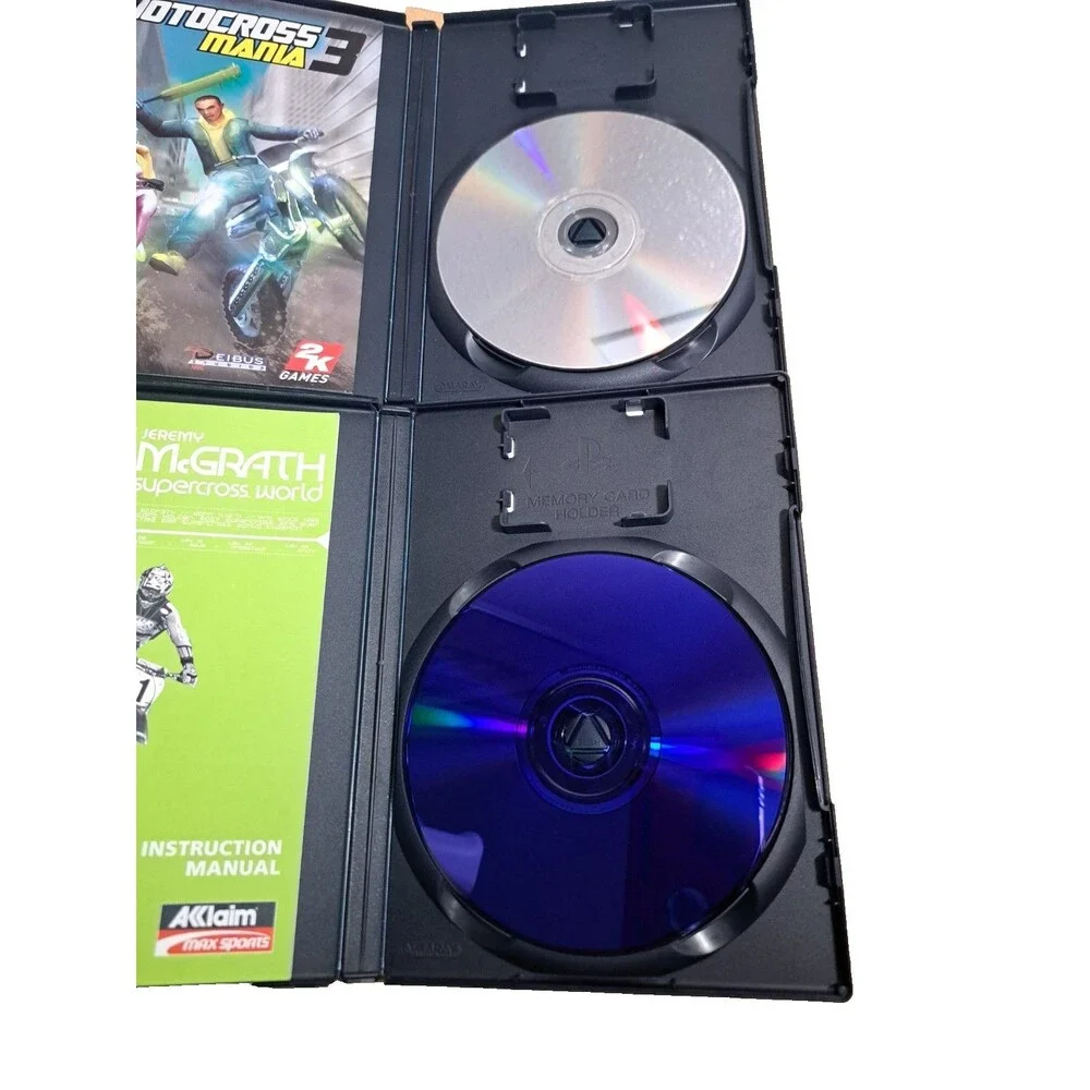 4 PS2 Motocross Mania 3,Jeremy McGrath,MX2002,MX World Tour